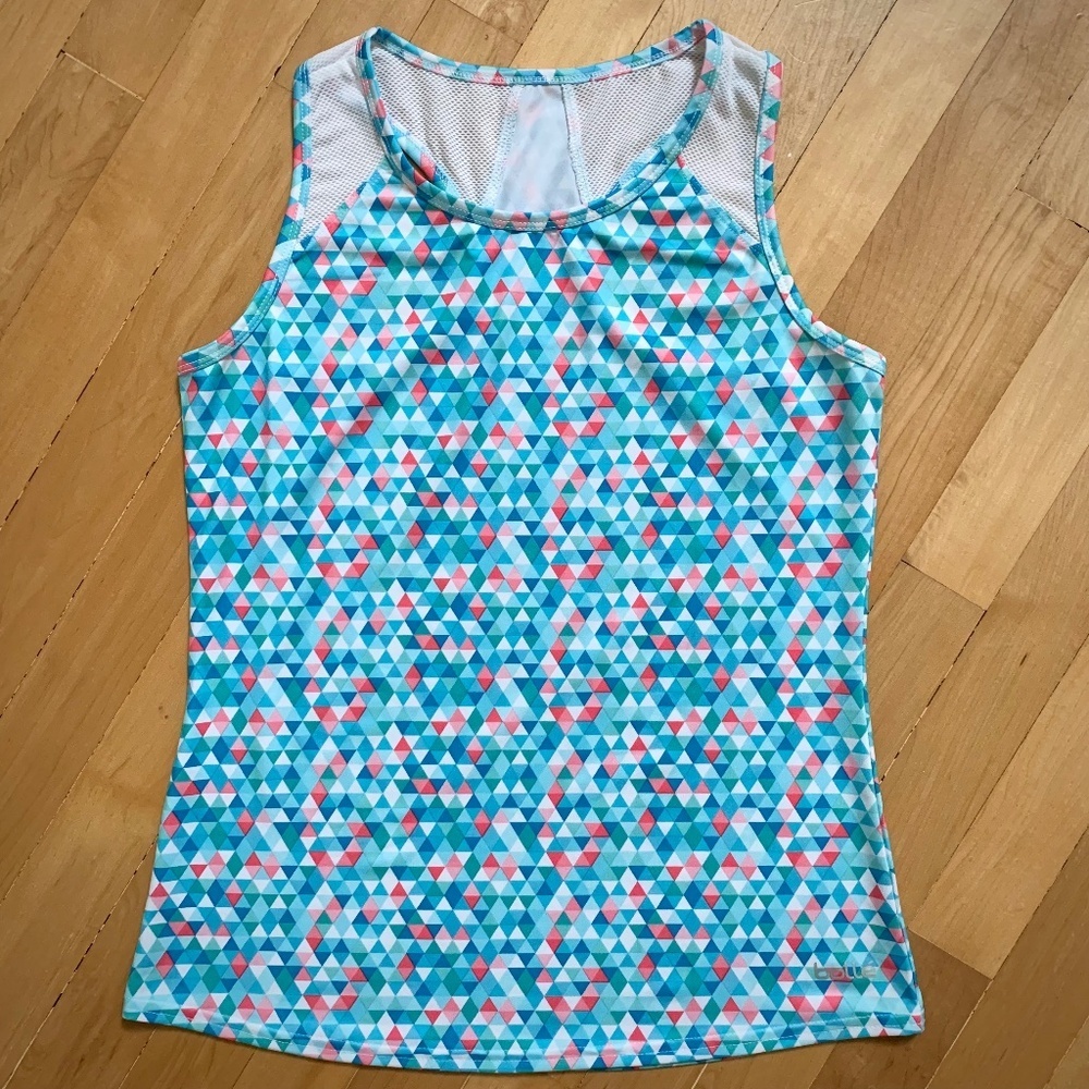 ⚡️ Sale Bolle Racerback Pink Teal Athletic Tank Size Small